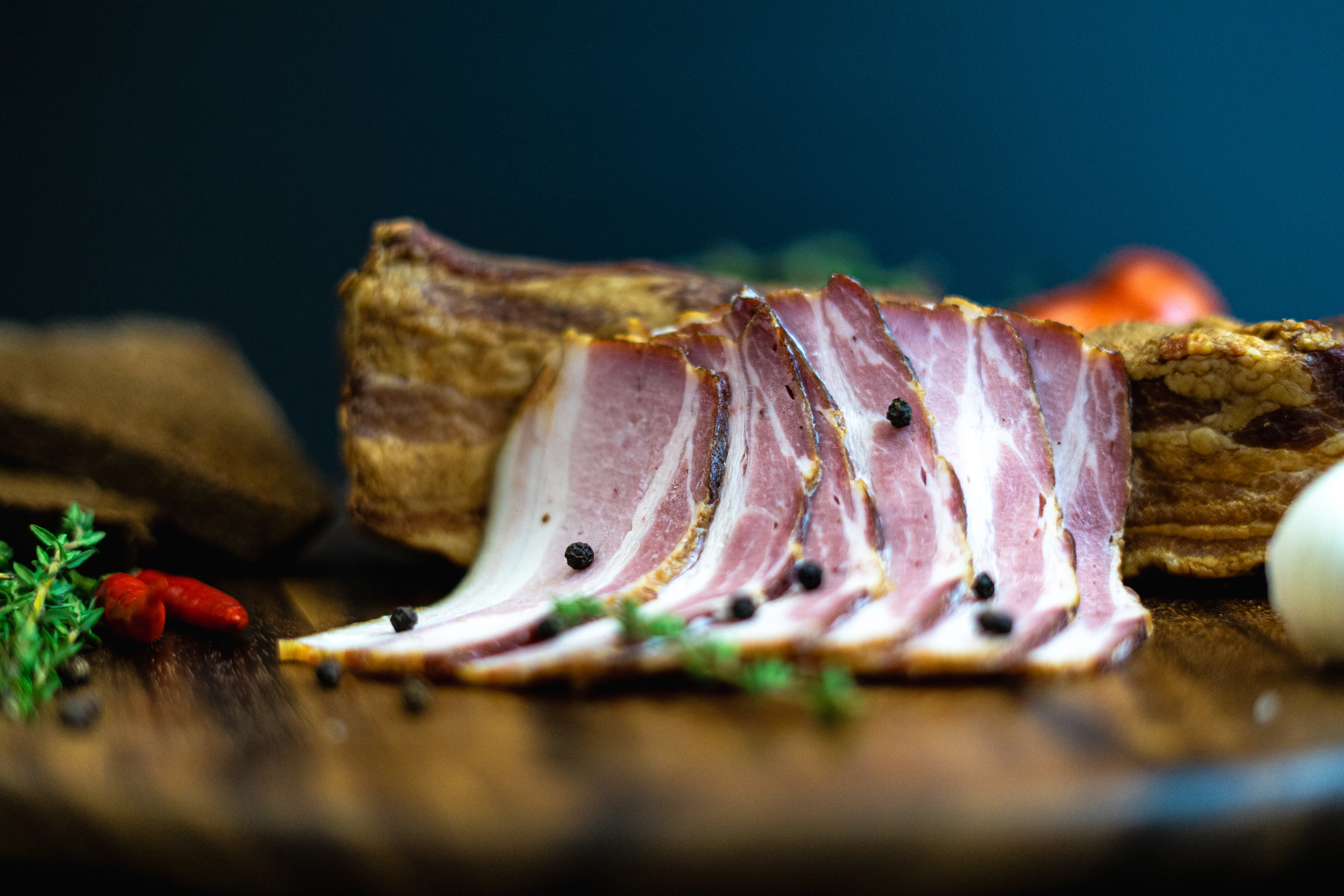 Hot-smoked belly MeatZdYmkom